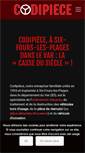Mobile Screenshot of codipiece.fr